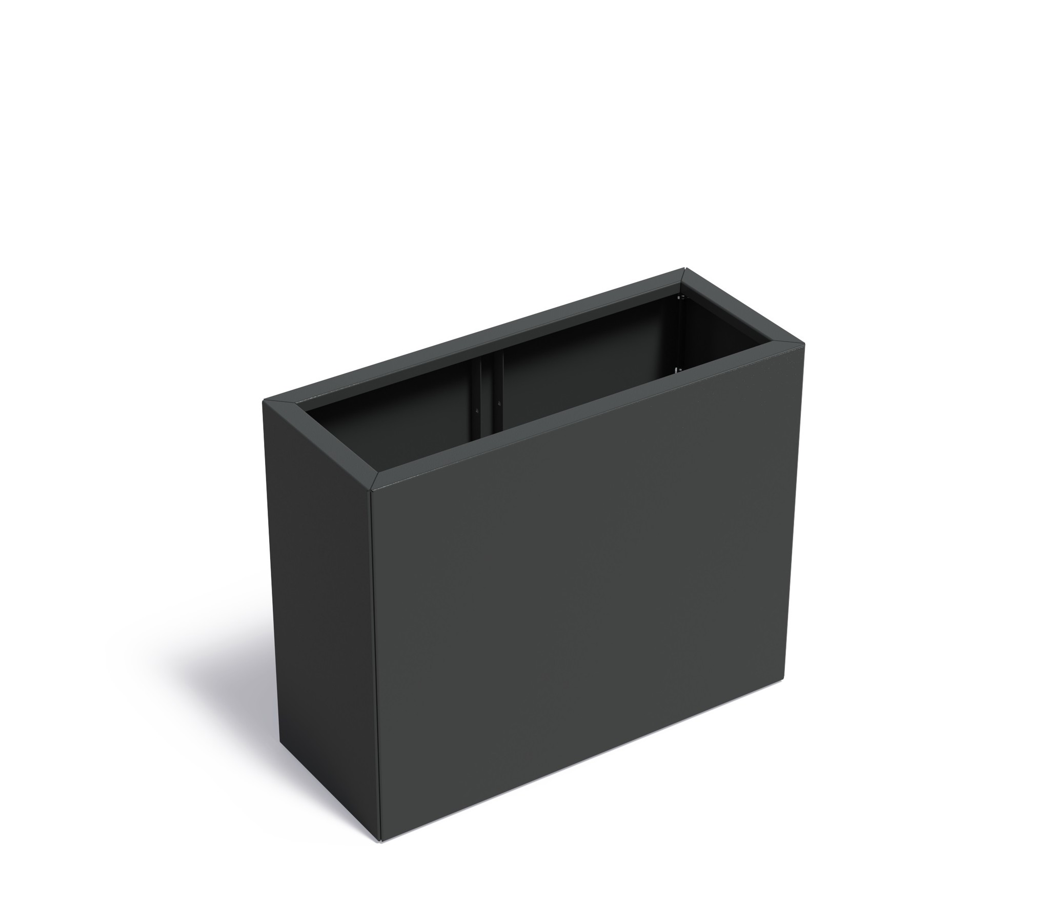 Verzinkt staal plantenbak CARREZ Connect 100x40x80cm. afbeelding