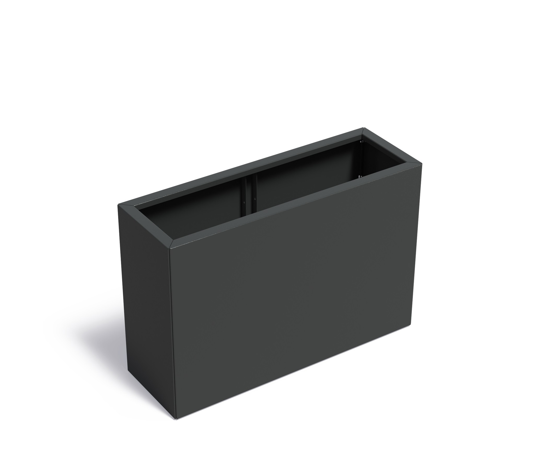 Verzinkt staal plantenbak CARREZ Connect 120x40x80cm. afbeelding