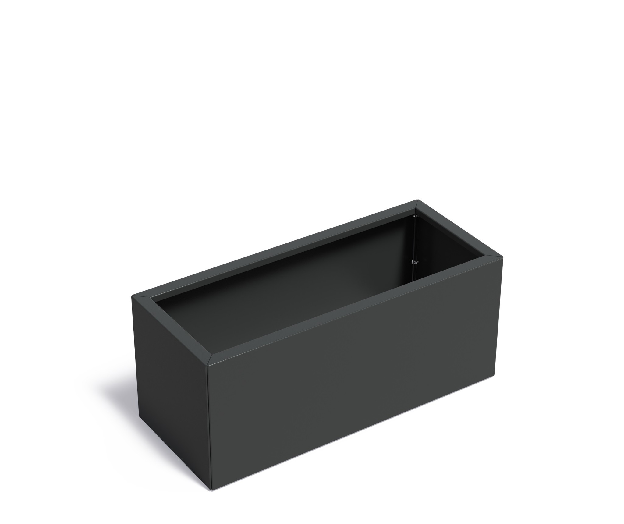 Verzinkt staal plantenbak CARREZ Connect 120x50x50cm. afbeelding