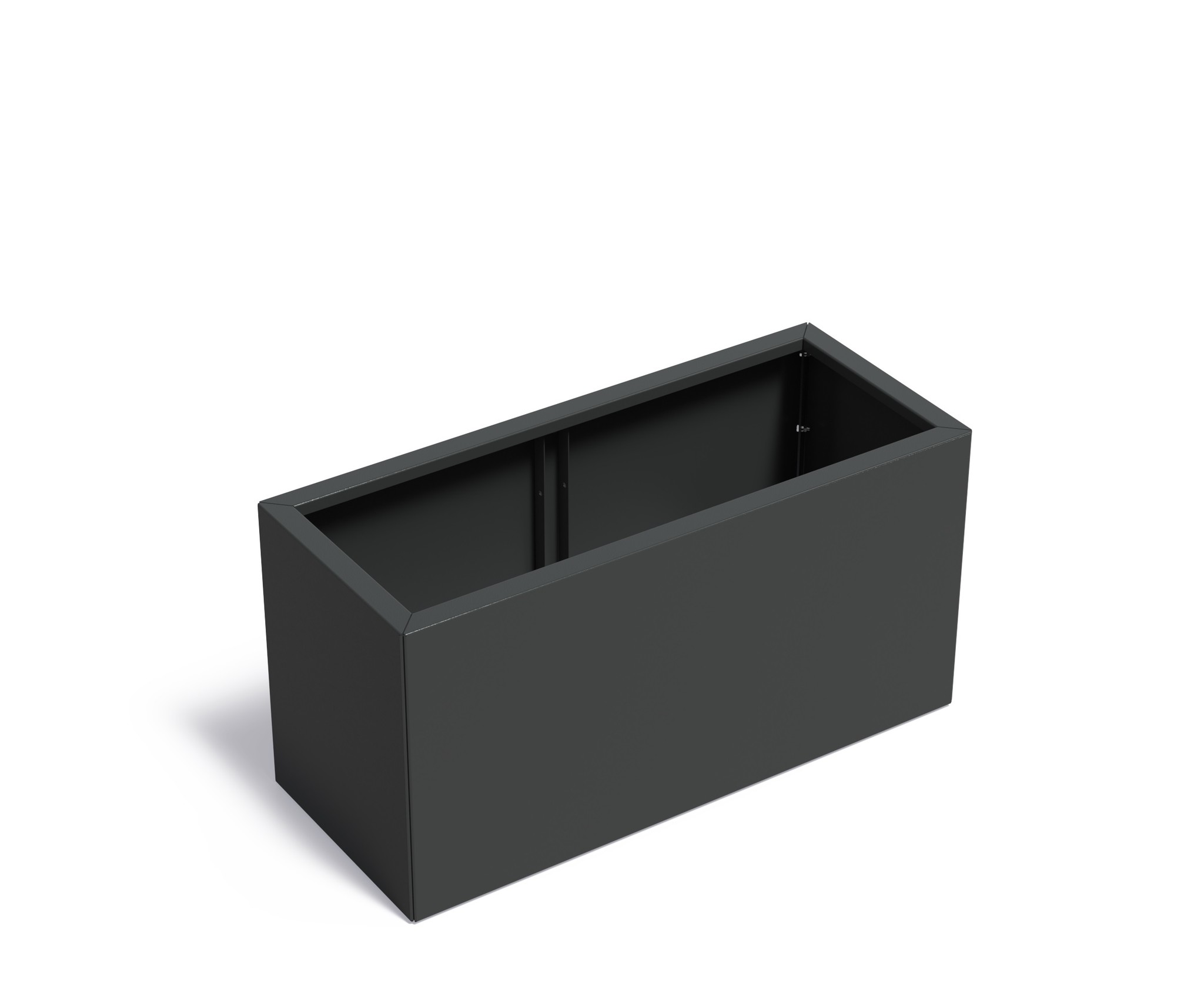 Verzinkt staal plantenbak CARREZ Connect 100x50x60cm. afbeelding