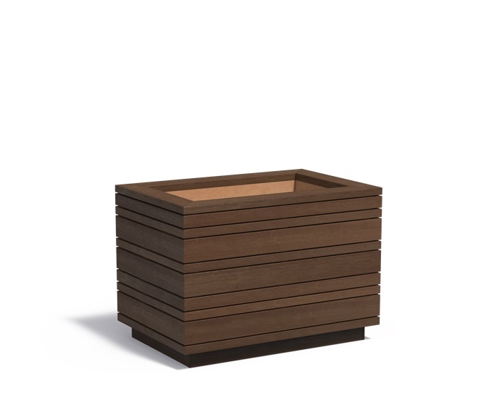 Bamboe plantenbak BANDU 120x80x85cm. afbeelding