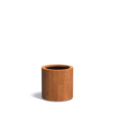 Cortenstaal plantenbak CIRCUM 50x50cm.