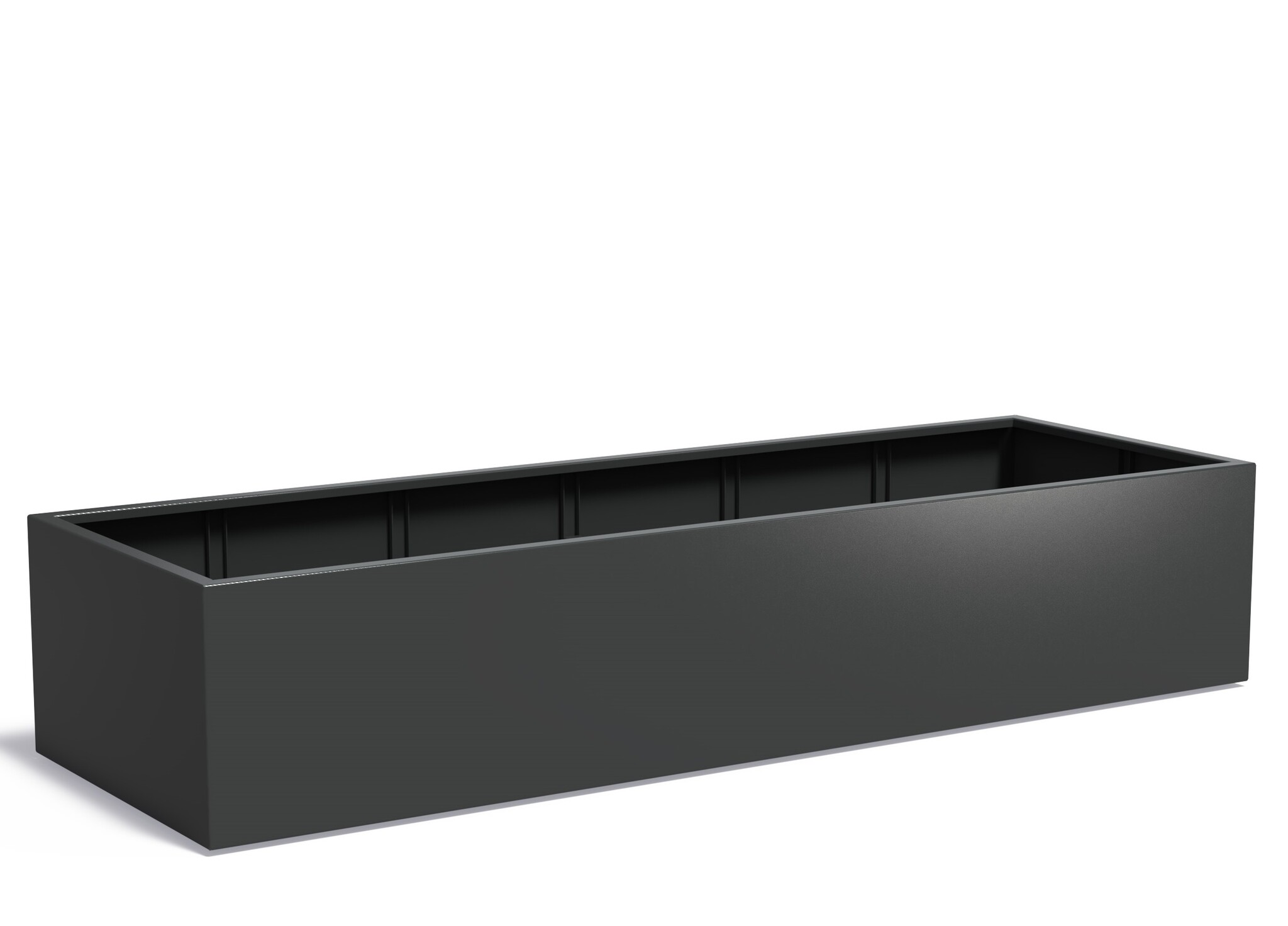 Aluminium plantenbak CARREZ 300x100x60cm. afbeelding