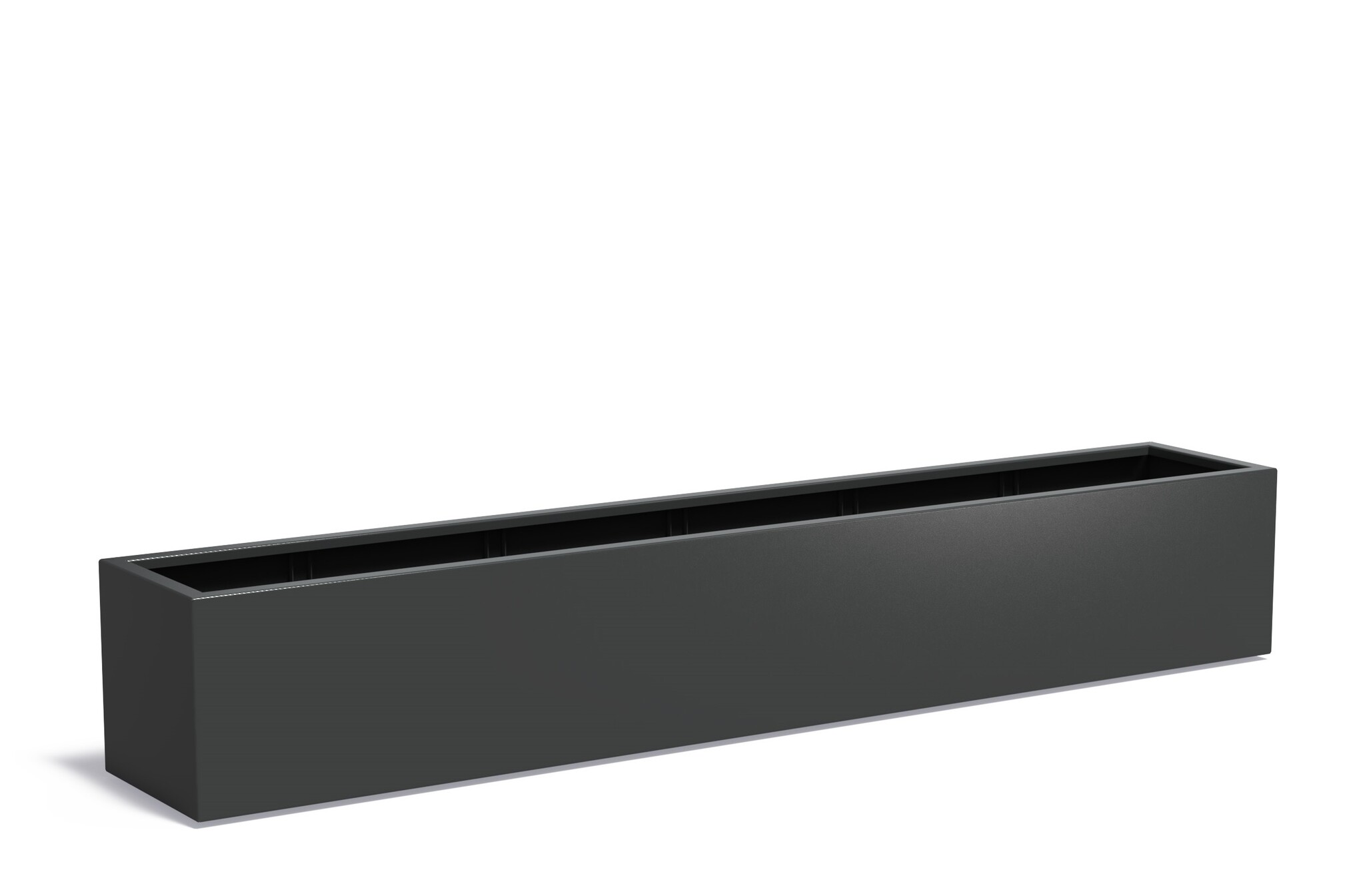 Aluminium plantenbak CARREZ 300x50x50cm. afbeelding