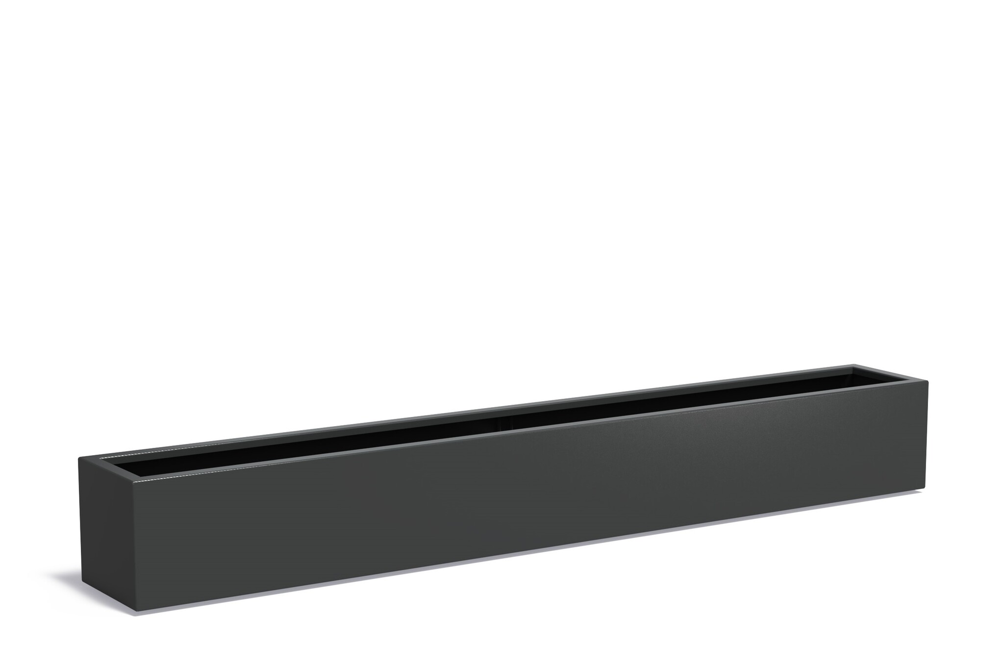 Aluminium plantenbak CARREZ 300x40x40cm. afbeelding