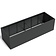 Aluminium plantenbak CARREZ zonder bodem 300x100x80cm.
