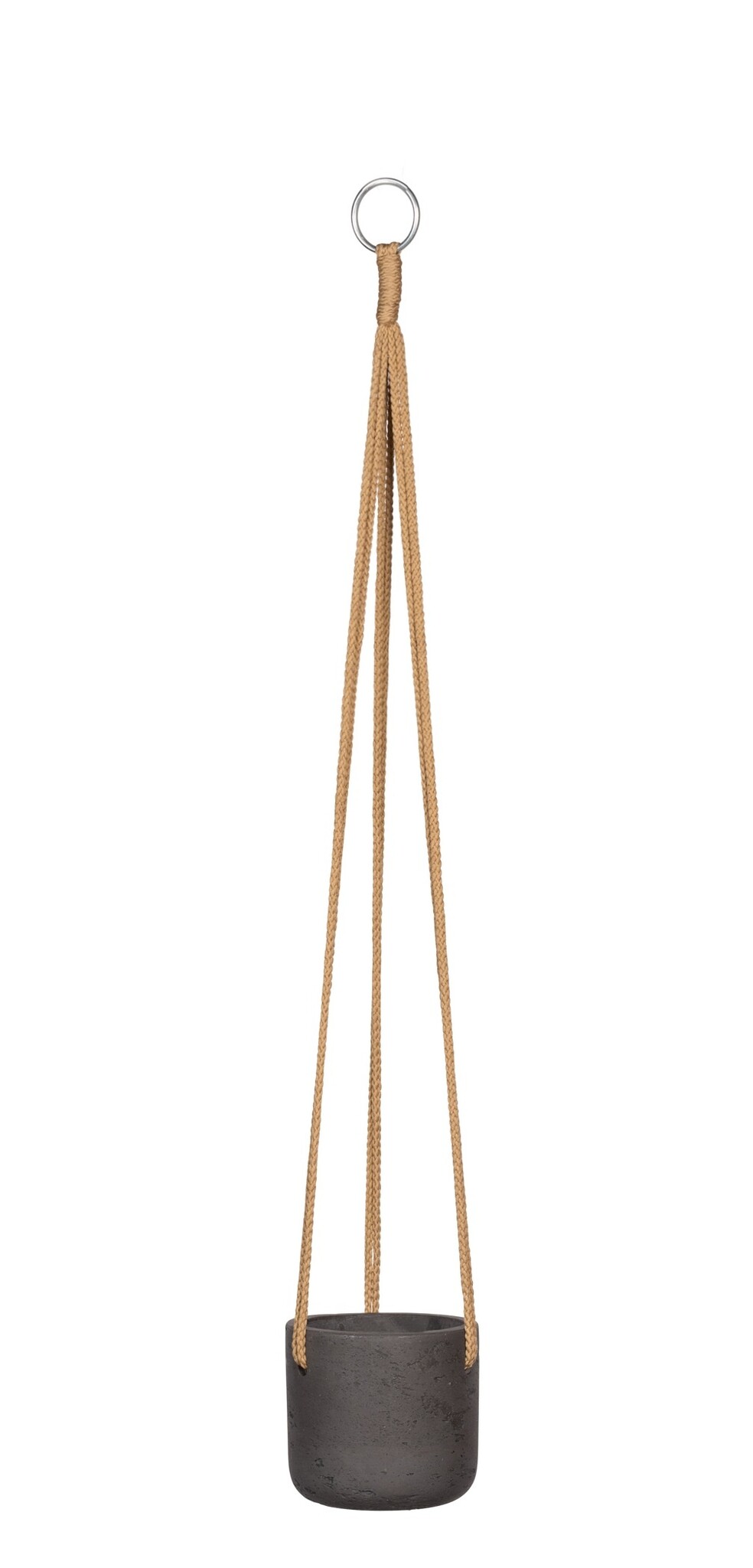 Hangbloempot Charlie XXS Black Washed afbeelding