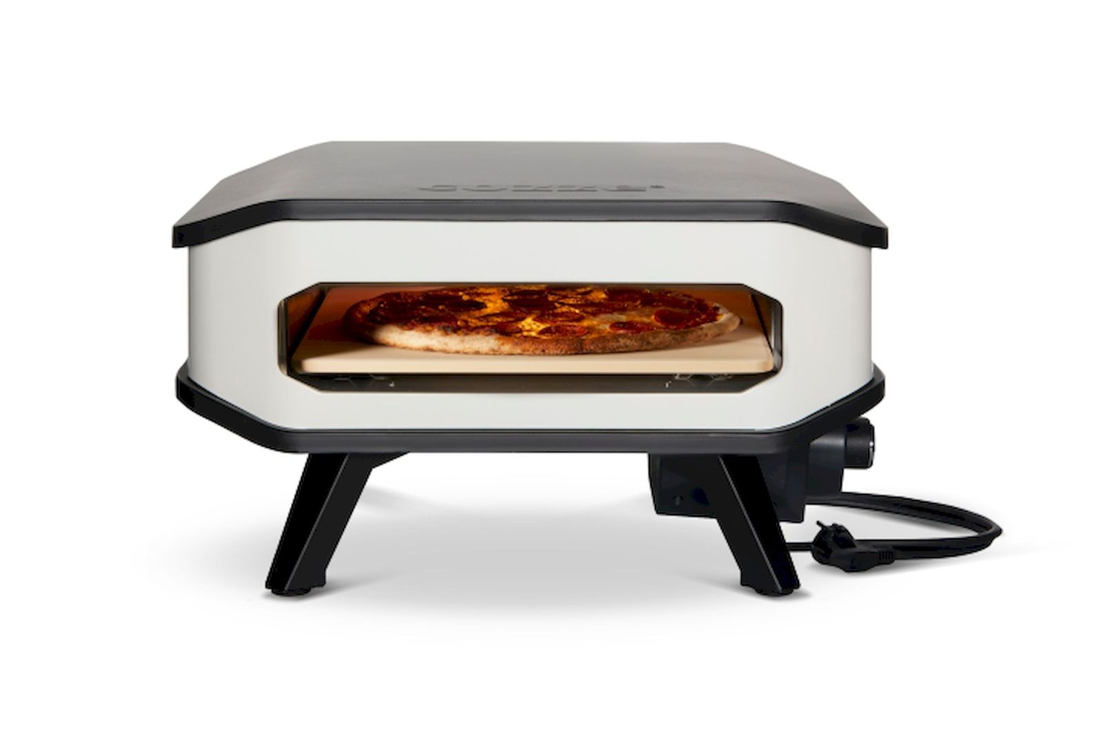 Cozze Pizza oven elektrisch 13&apos;&apos; met pizzasteen afbeelding