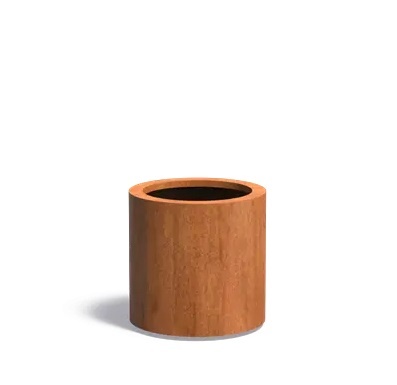 Cortenstaal plantenbak CIRCUM 50x50cm. afbeelding