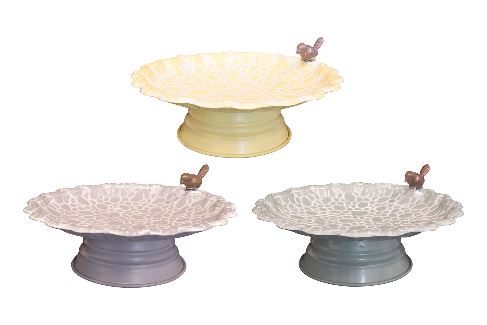 Vogeldrinkschaal Rene spring set van 3 afbeelding