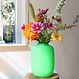 Neon vaas Artic M green Ø25 x H35 cm. op=op