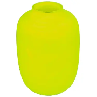 Neon vaas Artic M yellow Ø25 x H35 cm.