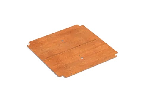 Cortenstaal bodemplaat CARREZ Connect 80x80cm. afbeelding