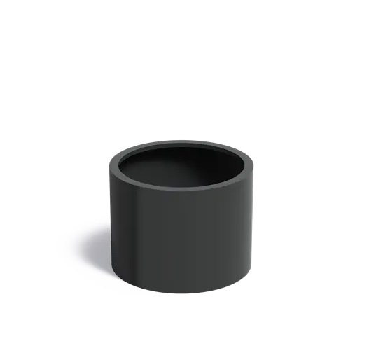 Aluminium plantenbak CIRCUM zonder bodem 80x60cm. afbeelding