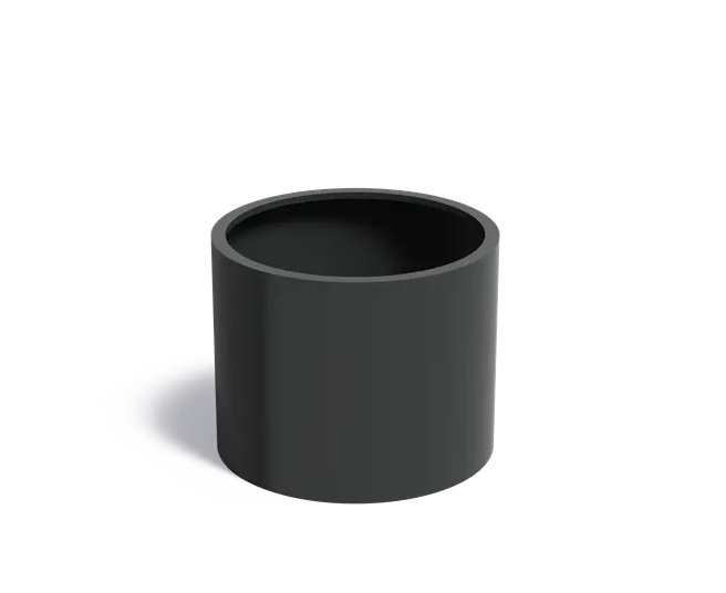 Aluminium plantenbak CIRCUM zonder bodem 100x80cm. afbeelding