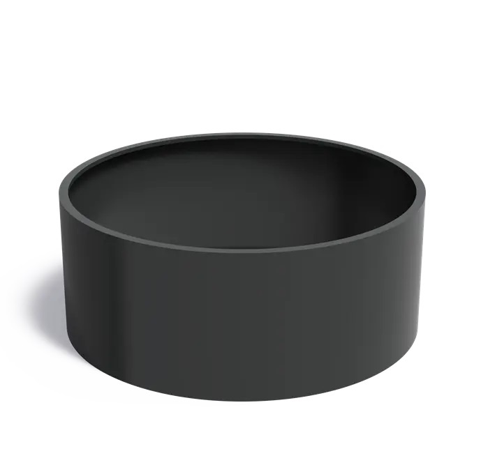 Aluminium plantenbak CIRCUM zonder bodem 200x80cm. afbeelding