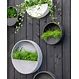 Muur bloempot Wally mat wit set van 3