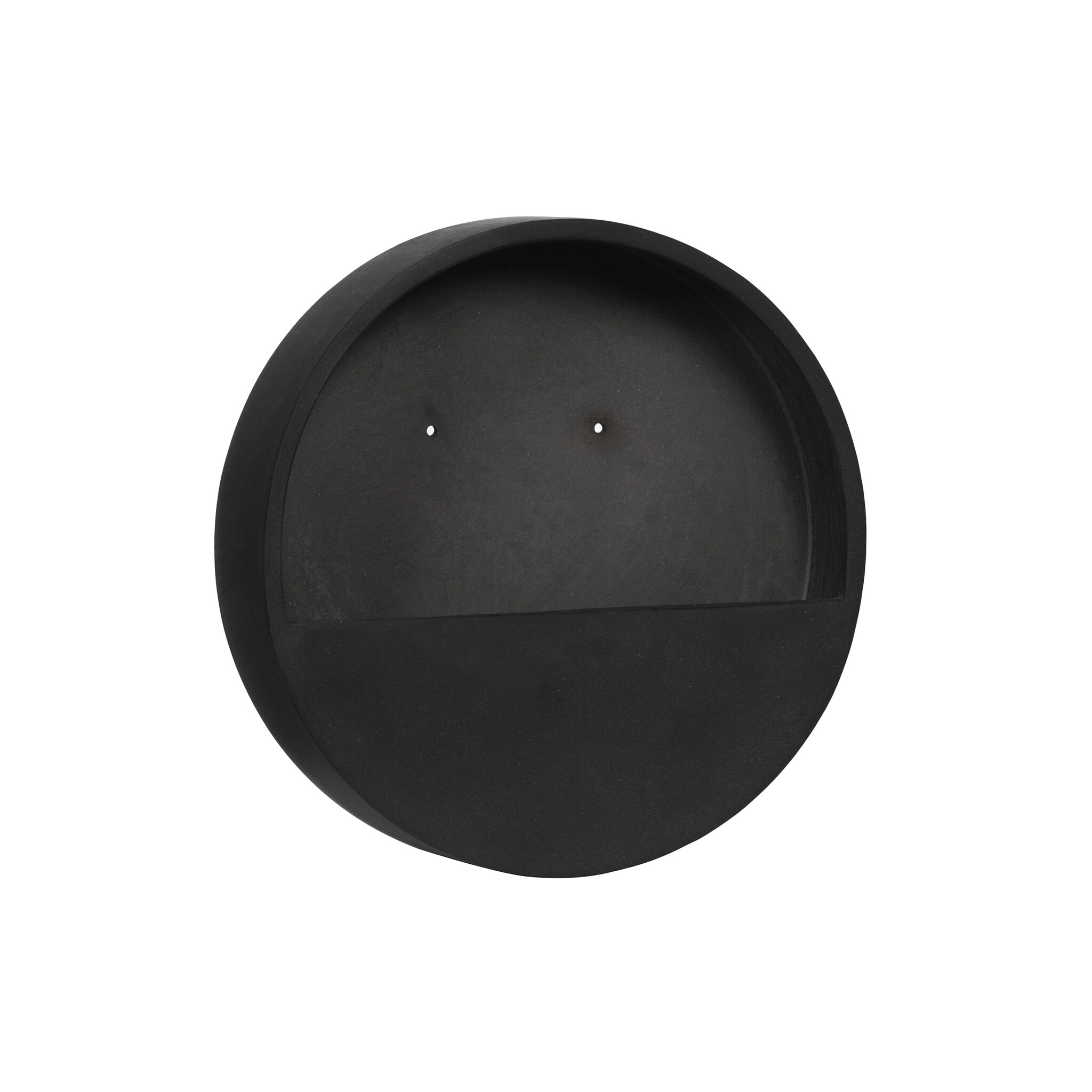 Muur bloempot Wally XS zwart afbeelding