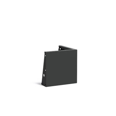 Keerwand aluminium buitenhoek 50x50x50cm.