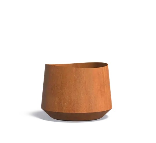 Cortenstaal plantenbak VELIS 80x60cm. afbeelding