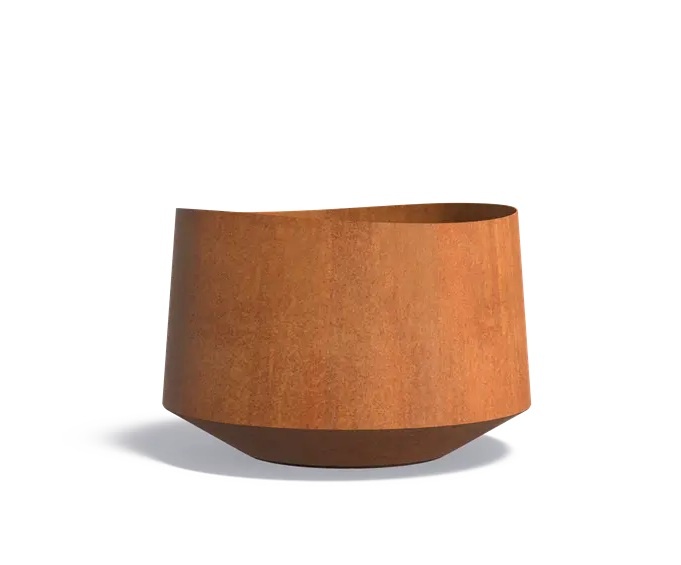 Cortenstaal plantenbak VELIS 120x80cm. afbeelding