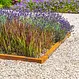 Cortenstaal overzetprofiel recht 230x5,4x15cm.
