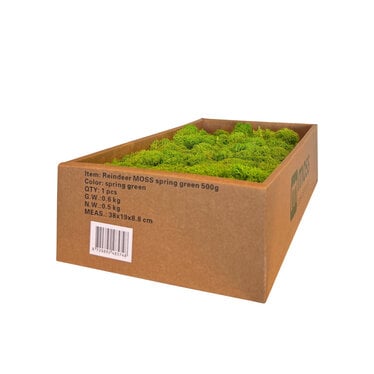 MOSS concepts Rendiermos Springgroen 500 gram