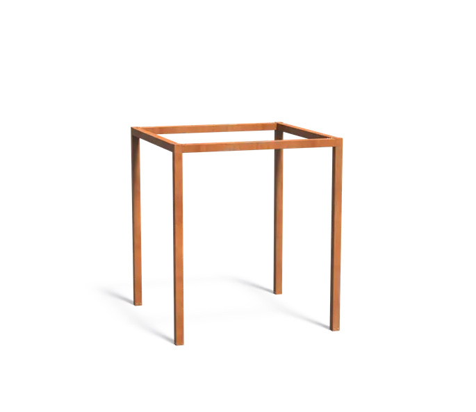 Image of Cortenstaal pergola 220x220cm.