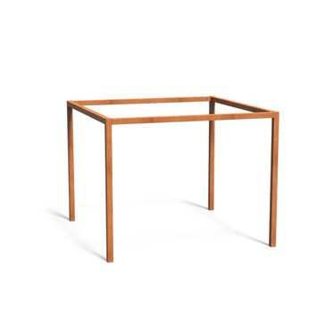 Cortenstaal pergola 320x320cm.