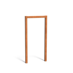 Cortenstaal pergola U vorm 120x10cm