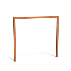 Cortenstaal pergola U vorm 270x10cm