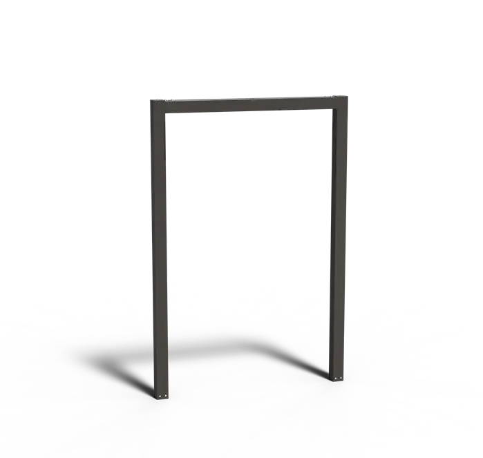 Gecoat stalen pergola U vorm 170x10cm.