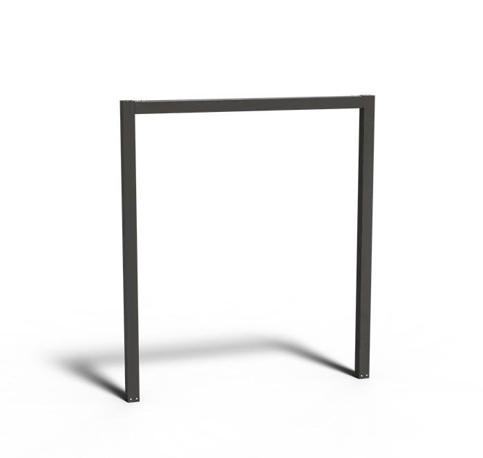 Gecoat stalen pergola U vorm 220x10cm.