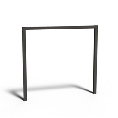 Gecoat stalen pergola U vorm 270x10cm.