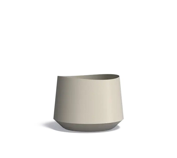 Aluminium plantenbak VELIS 80x60cm.