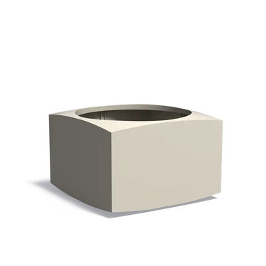 Aluminium plantenbak NOOA 120x120x80cm.