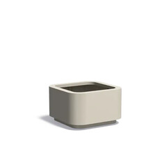 Aluminium plantenbak ROHIN 100x100x60cm.