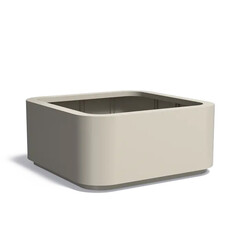 Aluminium plantenbak ROHIN 200x200x90cm.