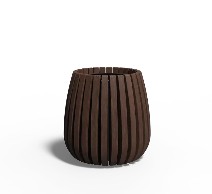 Image of Bamboe plantenbak MORI 60x60cm.