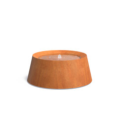 Watertafel COVE cortenstaal 100x40cm.
