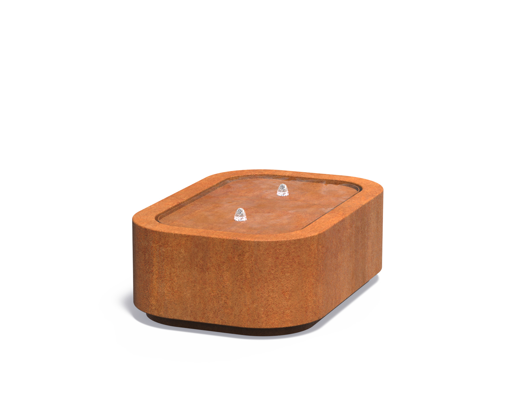 Image of Watertafel Premium cortenstaal 120x80x40cm.