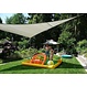 Sunfighter schaduwdoek langhoek ivoor 3.5x4x4.5m. 2e kans