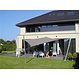 Waterproof schaduwdoek grijs 3x4m. 2e kans