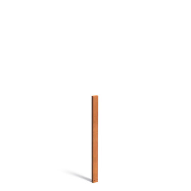 Cortenstaal tuinpaal smal 10x5x150cm
