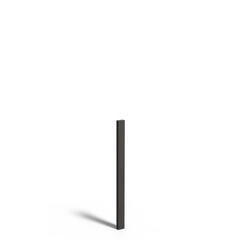 Gecoat staal tuinpaal smal 10x5x150cm.