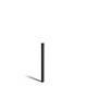 Gecoat staal tuinpaal smal 10x5x150cm