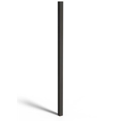 Gecoat staal tuinpaal vierkant 10x10x300cm.
