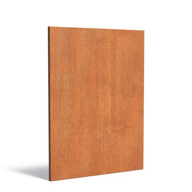Sfeerpaneel cortenstaal BASIC 1350x50x2000mm.