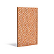 Sfeerpaneel cortenstaal Geometric three 1100x50x1800mm.