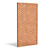 Sfeerpaneel cortenstaal Geometric three 1100x50x2000mm.